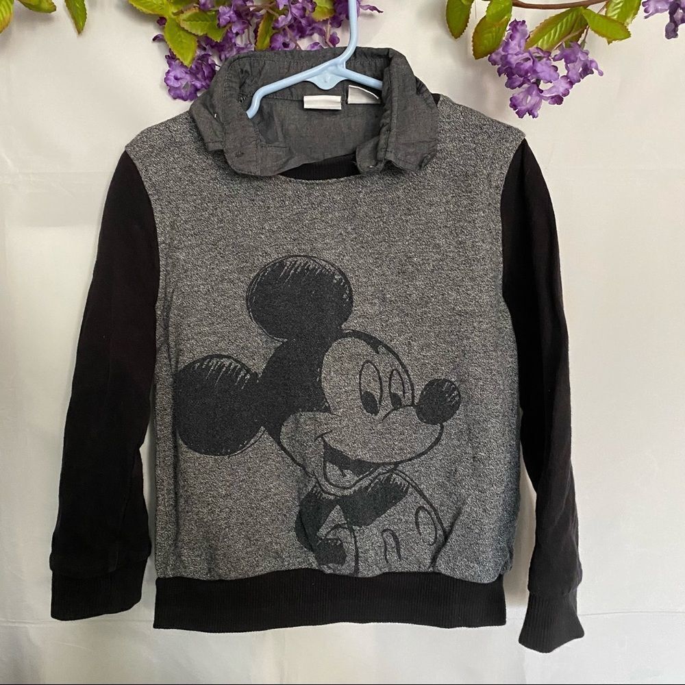 Disney Boys Collard Long Sleeve shirt